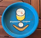 RARE VINTAGE WORLD FAMOUS FOSTERS LAGER METAL BEER DRINK TRAY 1980?s