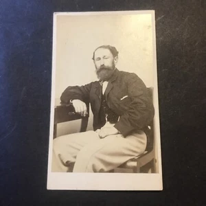 CDV Studio Fotografico Vincenzo Bassoni Spoleto. Ottimo Stato. - Imagen 1 de 4