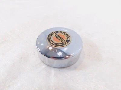 Harley Davidson Softail Heritage Classic & Fat Boy Cromo Horquilla Árbol Tuerca Cubierta Foto 1 de 4