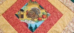 THANKSGIVING TÜRKEI TISCHLÄUFER 18" X 39" WENDBAR - Bild 1 von 7