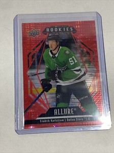Fredrik Karlstrom 2022-23 Allure Rookies Red Rainbow #113 Dallas Stars RC AWT