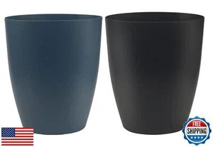 Gereen 2 Gallon Small Trash Can,Oval Small Trash Bin Wastebasket for Bathroom - Picture 1 of 5