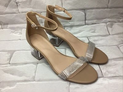 Sandalia de tacón Madden Girl Ileana 8,5 transparente multi lucite para mujer Foto 1 de 4