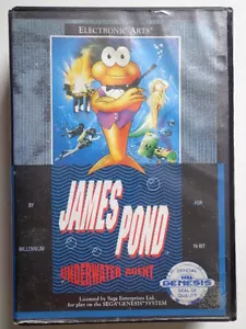 SEGA Mega Drive - James Pond Underwater Agent (NTSC-US IMPORT) (OVP) 10633458 - Bild 1 von 4