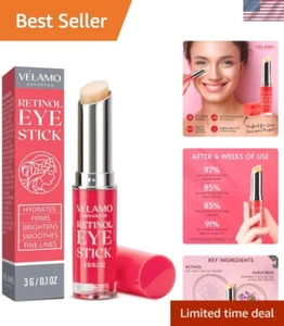 Premium Retinol Eye Stick: Brightening Balm for Fine Lines & Dark Circles - Picture 1 of 11