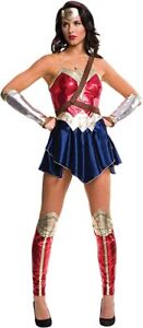 Wonder Woman Costume - Official Justice League Adult Fancy Dress Halloween