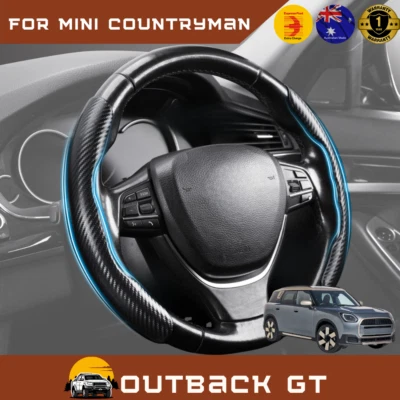 Segmented Steering Wheel Cover for MINI Countryman 2024 - Current Carbon Fiber - image 1 of 4
