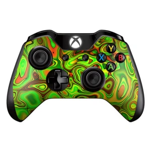 Skins Decal Wrap for Xbox One / One S Controller green glass trippy psychedelic - Picture 1 of 2