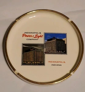 Vintage INDIANAPOLIS POWER & LIGHT CO Ashtray INDIANAPOLIS INDIANA - Picture 1 of 4