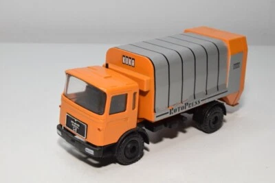 B69 1:50 CONRAD 3030 M.A.N. MAN DIESEL ROTO PRESS CAMION RIFIUTI MULLWAGEN EXC. - Immagine 1 di 4