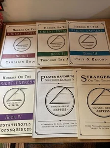 Horror im Orient Express Rollenspiel Call Cthulhu Chaosium 1991 Bücher - Bild 1 von 11