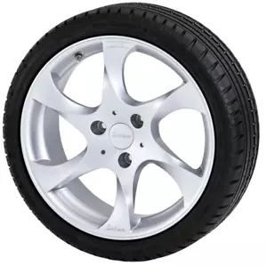 Lorinser Speedy smart 451 fortwo silber silver Komplettradsatz Yokohama - Bild 1 von 6