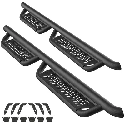 FIT FOR 2015-2025 Ford F150 2017-2024 F250 F350 Running Boards Super Crew Cab Foto 1 de 4