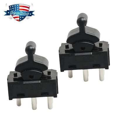 Set of 2 LH & RH Black Power Window Switch for 1984-1989 Chevrolet Corvette - Image 1 of 4