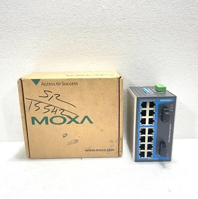 Moxa EDS-316-MM-SC Industrial Ethernet Switch V1.2 - Image 1 of 4
