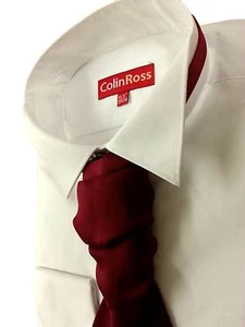 EXTRA LONG SLEEVE White Wing Victorian Collar Dress Shirt 14.5"-21" NWT - Picture 1 of 3