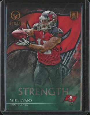 2014 Topps Valor MIKE EVANS #160 RC Rookie Strength Parallel /499 JA824 - Image 1 of 2
