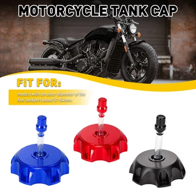Fuel Gas Tank Cap Vent Air Valve Breather Tube Pit Dirt Bike Motorcycle ATV USA - Image 1 of 4