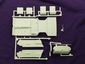 63 Chevy Impala INTERIOR FLOOR SIDE PANELS SEATS from Revell 1:25 Model Kit 1963 - Picture 1 of 9