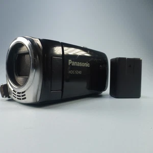 Panasonic HDC-SD40 Handheld High Definition HDD Camcorder Black Tested - Picture 1 of 8
