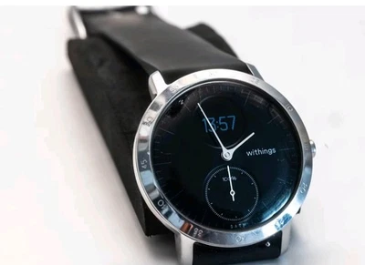 Hybrid-Smartwatch: Withings Steel HR (40mm) – Inkl. OVP, 2 Zusatzbänder - Bild 1 von 4