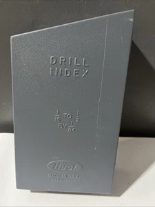 LastCut 29 Pcs  Drill Bit Set 1/16" 1/2" X 64ths Huot Index Case - Picture 1 of 13