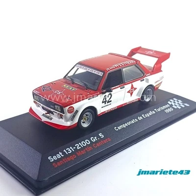 Seat 131 - 2100 Gr. Campamento 5 #42 S. Martín Cantero. Turismos España 1980 1:43* Foto 1 de 4
