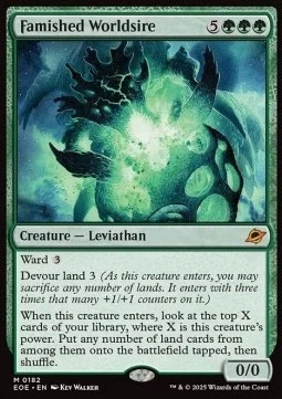 Magic/MTG Ausgehungerter Weltenvater EOE-182 Mythic Deutsch Neu - Bild 1 von 2