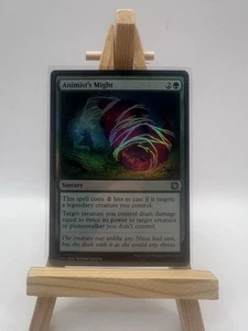 MTG Animist's Might March of the Machine: The Aftermath Foil 0020 LP - Foto 1 di 15