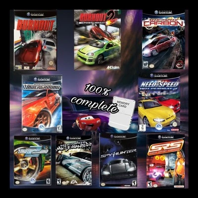 Need for Speed Underground Nintendo Gamecube Memory Card Save Game 100% Complete - Image 1 of 4