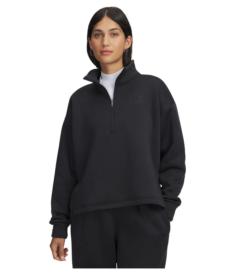 Woman's Hoodies & Sweatshirts Under Armour Armour Fleece 1/2 Zip - Image 1 of 1
