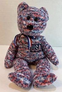 Ty Beani Babies USA Bear 2000 - Imagen 1 de 6