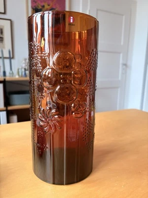 Iittala Vase Flora, copper/kupfer, Oiva Toikka, Sonderedition, sehr selten - Bild 1 von 4