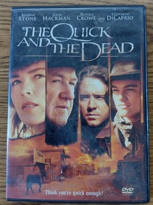 The Quick and the Dead DVD Sharon Stone Gene Hackman Russell Crowe Leo DiCaprio - Picture 1 of 1