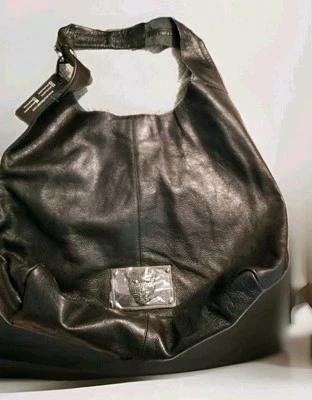 Black Shoulder Bag By Sherif With  Panther Head - Image 1 of 4