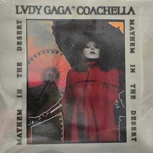 Lady Gaga Mayhem In The Desert - Coachella 2025 2LP COLOURED VINYL RECORD LIVE - Picture 1 of 3