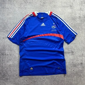 ADIDAS France National Team 2007/2008 Home Jersey Men's ≈M - Picture 1 of 11