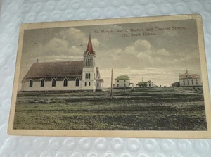 Iglesia de Santa María Zell, SD 1915 postal - Imagen 1 de 2