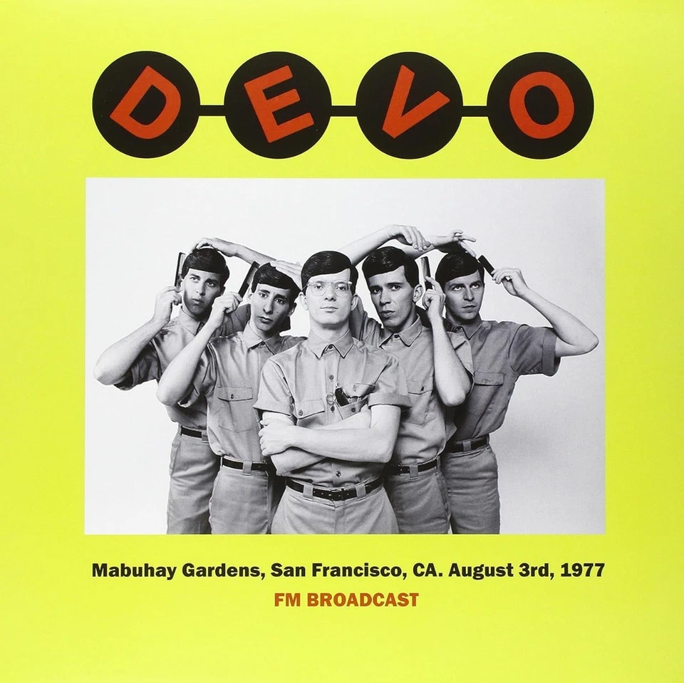 Devo Mabuhay Gardens, San Francisco: August 3rd. 1977 [Import] Records & LPs New - Image 1 of 1