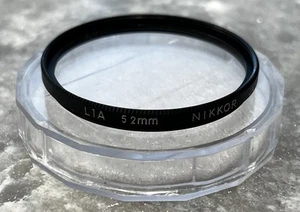 NEAR MINT - VINTAGE GENUINE Nikon 52mm L1A Skylight Screw On Filter from Japan - Picture 1 of 2