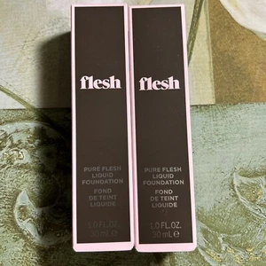 Flesh Beauty By Revlon, Pure Flesh Liquid Fondation, 33 Hazelnut , 2 Pc. - Picture 1 of 5