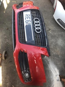 AUDI A3 2008-2012 FRONT BUMPER IN RED COLOUR 8P0853651 - Picture 1 of 13
