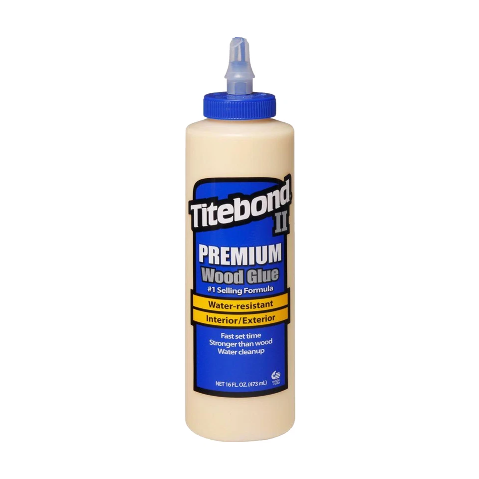 Franklin Titebond Ii Water Resistant Professional Wood Glue 16oz Strong Adhesive - Image 1 of 1
