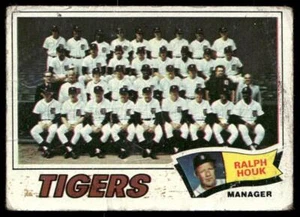 Tarjeta de béisbol Detroit Tigers/Ralph Houk 1977 Topps #621 Detroit Tigers - Imagen 1 de 2