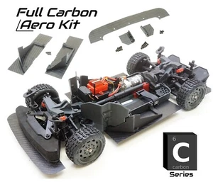Kohlefaser linke/rechte Seite Aero Panels für Arrma 1/8 Infraction 3s & Mega RC - Bild 1 von 11