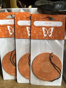 Lotto di 3 cerchi profumati per auto deodorante spedizione gratuita mulino per cedri - Foto 1 di 1