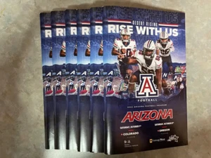 2022 Arizona Wildcats Football Programs AZ vs Colorado Buffalos and Oregon Ducks - Picture 1 of 7