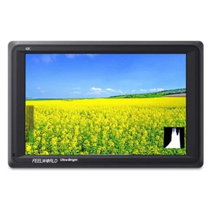 Monitor de campo con cámara Feelworld FW279 7 pulgadas 2200nits LCD HD 4K HDMI - Imagen 1 de 11