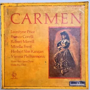 BIZET - CARMEN - PRICE KARAJAN 1st Ed 3-LPs RCA LDS 6164 Soria Series 1964 NM - Picture 1 of 7
