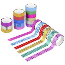 20 Rolls Decorative Tape Washi Tape Set Glitter Decorative Craft Tape